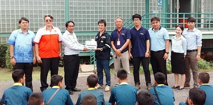 Instructors and Students from Eastern Vocational Education Institute Nakhon Nayok Technical College Visited Sri Chula Solar Power Plant