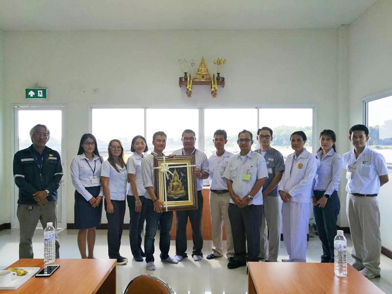 Thai Arrow Company Limited Visited Noenpor Power Plant Station