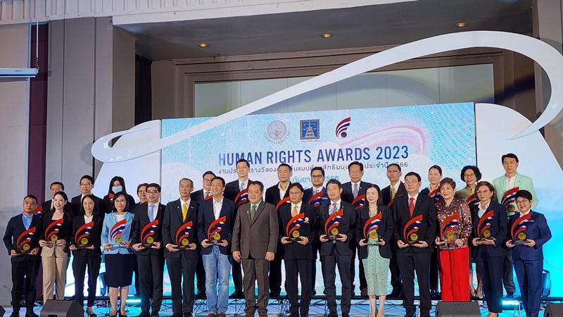 GUNKUL Received the Human Rights Awards continuously for the 2nd year raised to outstanding level