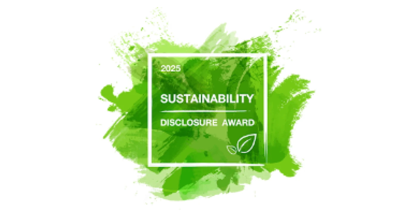รางวัลประกาศเกียรติคุณ Sustainability Disclosure Recognition ประจำปี 2568